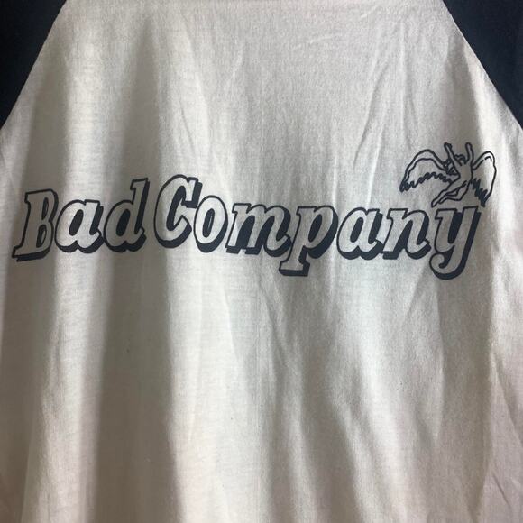 1979 BAD COMPANY Desolation Angels raglan 3/4 sleeve tee shirt M LED ZEPPELIN - Picture 1 of 7